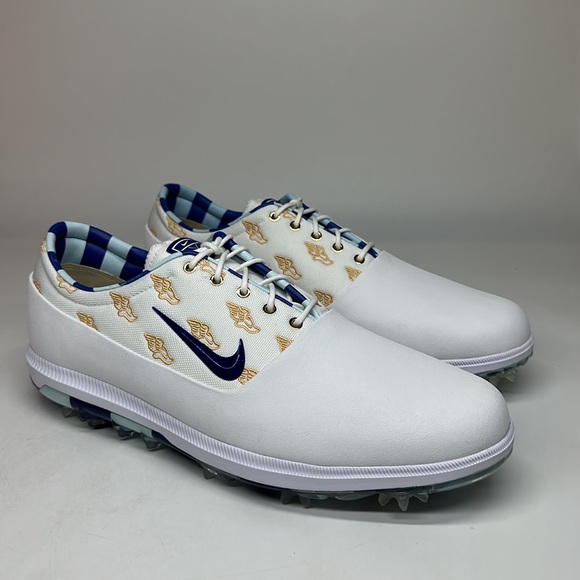 Nike Mens Air Zoom Victory Tour Golf Shoe US Open Gold/Deep Royal CK1213-100 NIB - Picture 7 of 11
